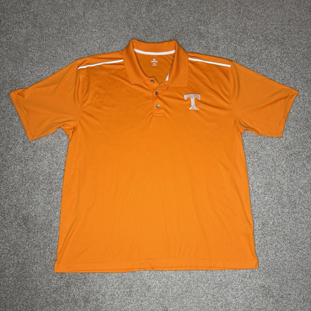 Tennessee Volunteers Knight Apparel Polo Shirt Men's 2XL Orange NCAA Football